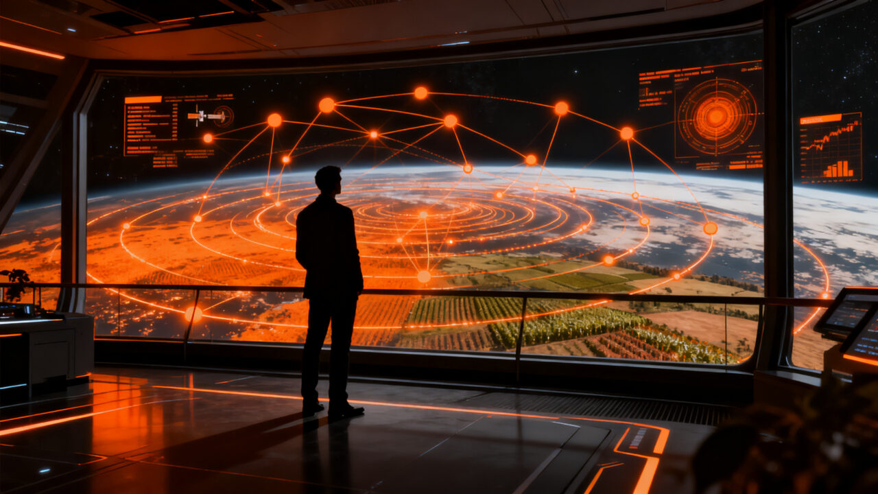 Startup colombiana Xelestia utiliza tecnología aeroespacial y datos satelitales para marketing espacial en agricultura y banca.