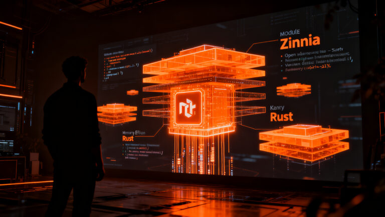 Zinnia kernel en Rust, el futuro de los sistemas operativos y la infraestructura tecnológica de alto rendimiento.