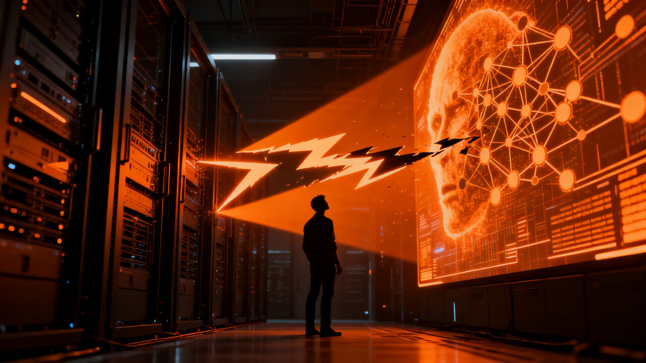 Impacto de la regulación AI Kill Switch Act en startups de inteligencia artificial, mostrando control gubernamental y cumplimiento normativo.