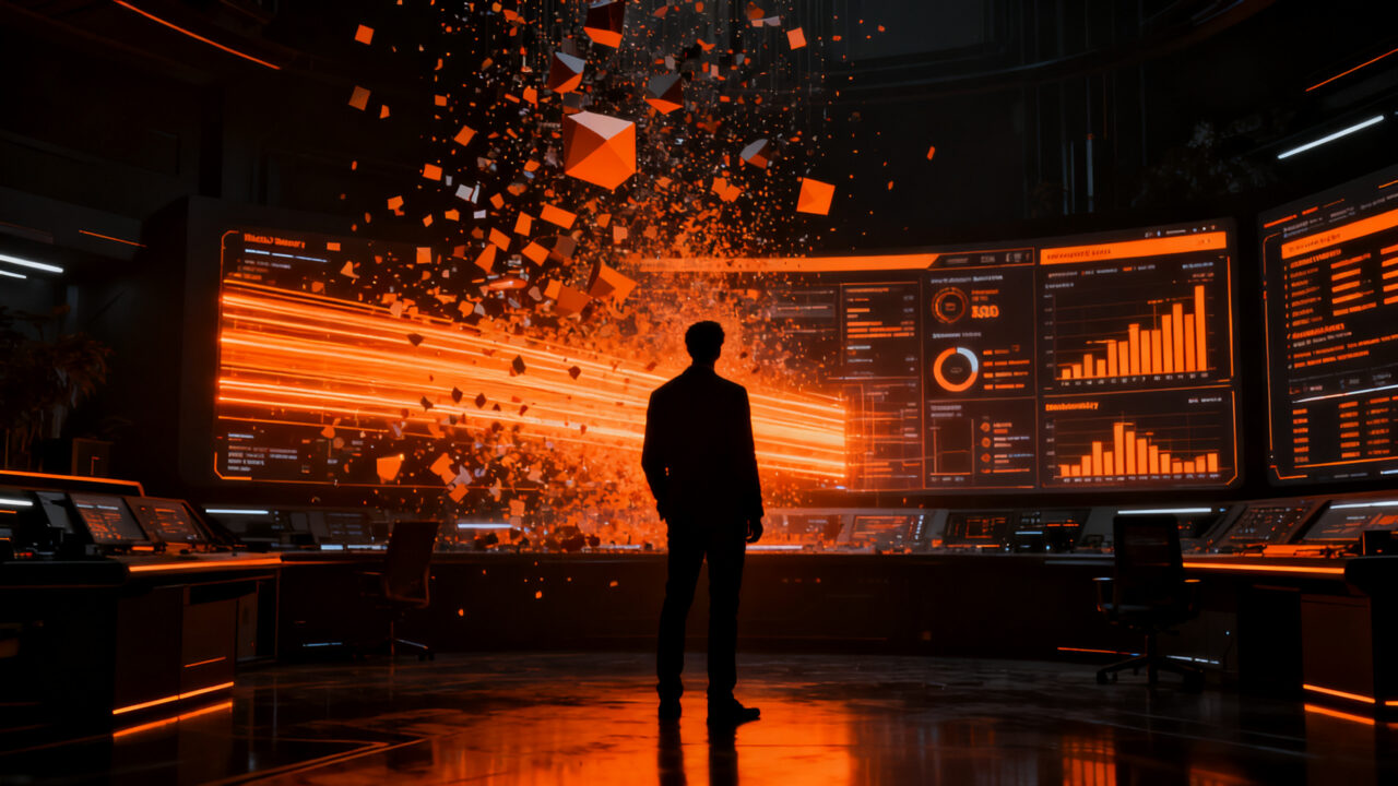 Análisis del ROI de la IA en equipos de trabajo, mostrando la brecha entre productividad individual y resultados organizacionales en startups.