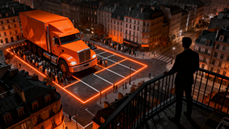 Impacto del carspreading en ciudades inteligentes y movilidad urbana en Europa, reducción de plazas de aparcamiento por vehículos SUV.
