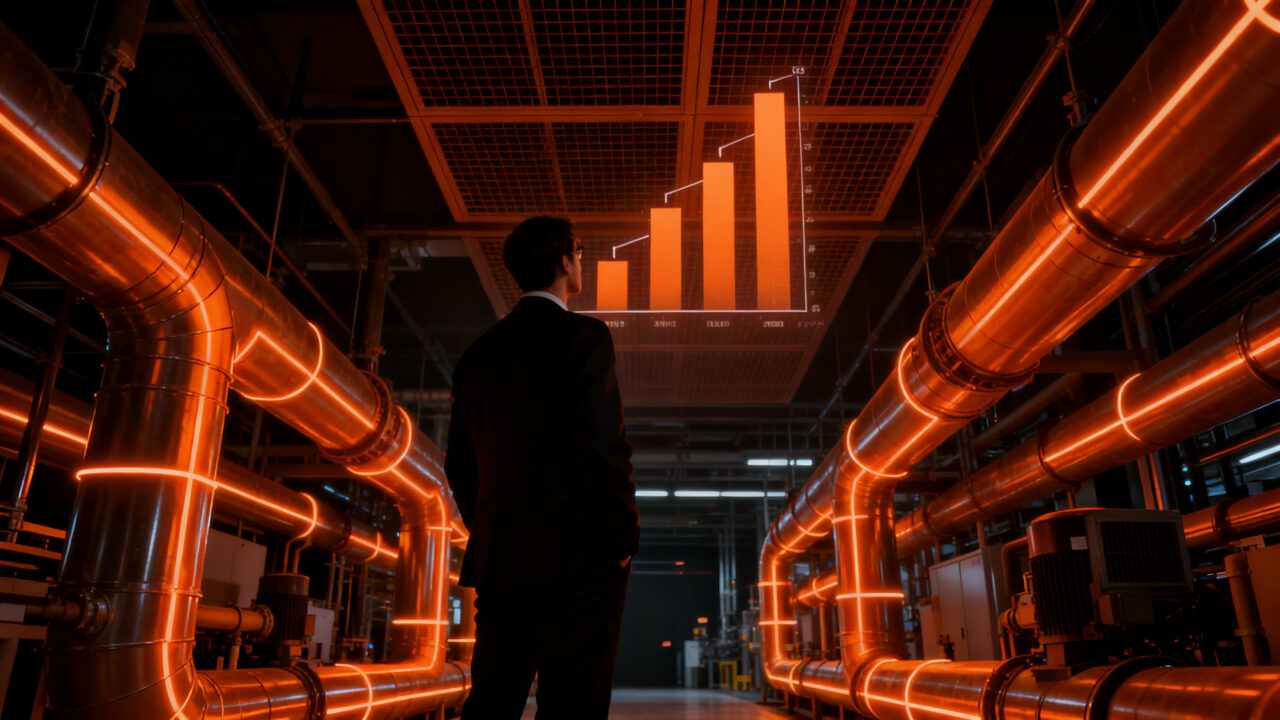 Crecimiento del mercado de climatización y eficiencia energética en startups tecnológicas, representando oportunidades de negocio en el sector HVAC.
