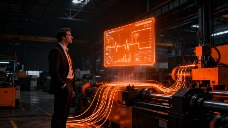 Gestión energética industrial con IoT para reducir consumo y optimizar eficiencia en plantas industriales.
