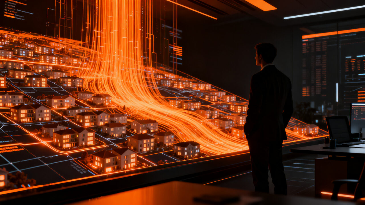 Plataforma proptech de automatización de gestión inmobiliaria con IA para optimización de alquileres.