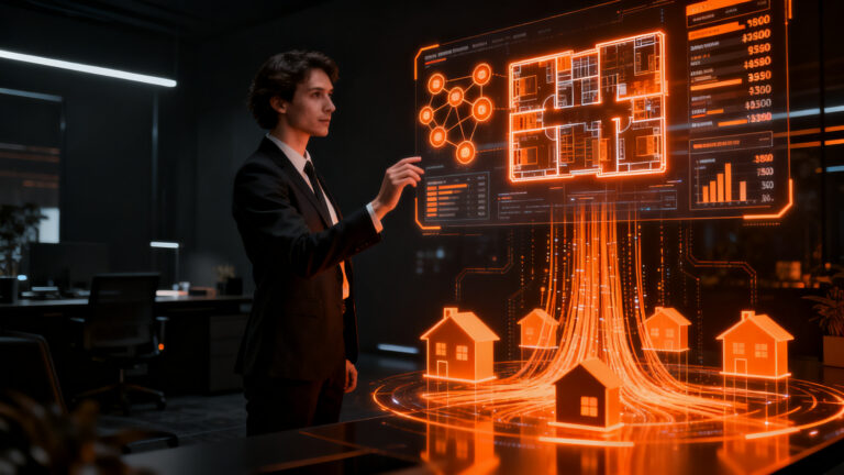 Plataforma proptech de automatización inmobiliaria optimizando la gestión de activos y rentas en tiempo real.