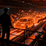 IA automotriz y automatización industrial reduciendo paradas en manufactura para mayor eficiencia operativa.