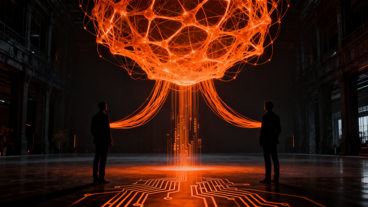 Diálogo geopolítico entre EE.UU. y China sobre inteligencia artificial y su impacto en el ecosistema global de startups.