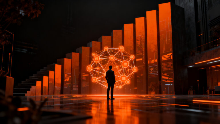 Estrategia de IA para scale-ups y empresas del middle market, optimizando flujos de trabajo B2B para mayor ventaja competitiva.
