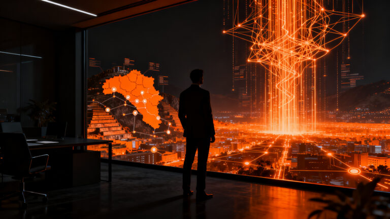 Crecimiento del mercado de inteligencia artificial en Perú, transformación digital empresarial y oportunidades tecnológicas.