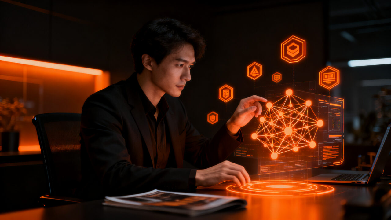 Estudiante profesional en Aguascalientes obteniendo microcredenciales en IA y automatización para el sector tecnológico.