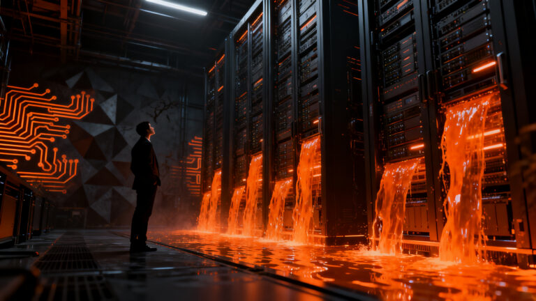 Impacto de la crisis de agua en centros de datos IA y sostenibilidad tecnológica para startups.
