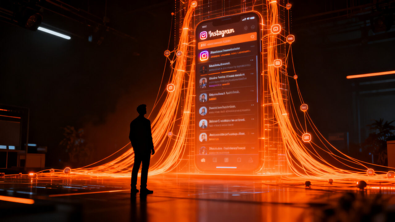 Estrategia de crecimiento en Instagram con IA para startups, optimizando el algoritmo 2026 para mejorar el engagement.