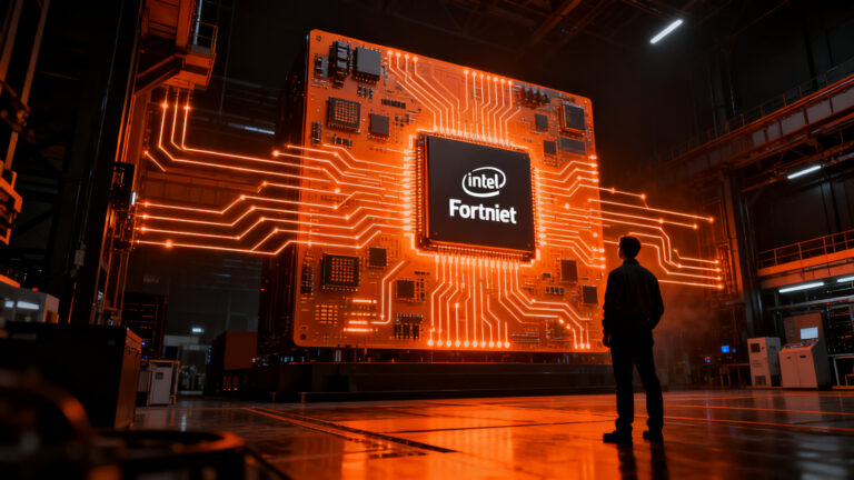 Intel Foundry y Fortinet: alianza estratégica en semiconductores para la fabricación de chips de ciberseguridad.