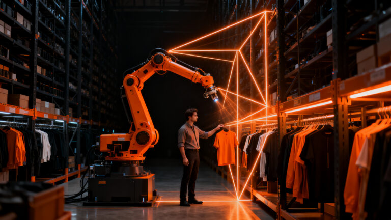 Alianza estratégica entre Mango y la startup de robótica Theker para la automatización logística e innovación en retail.