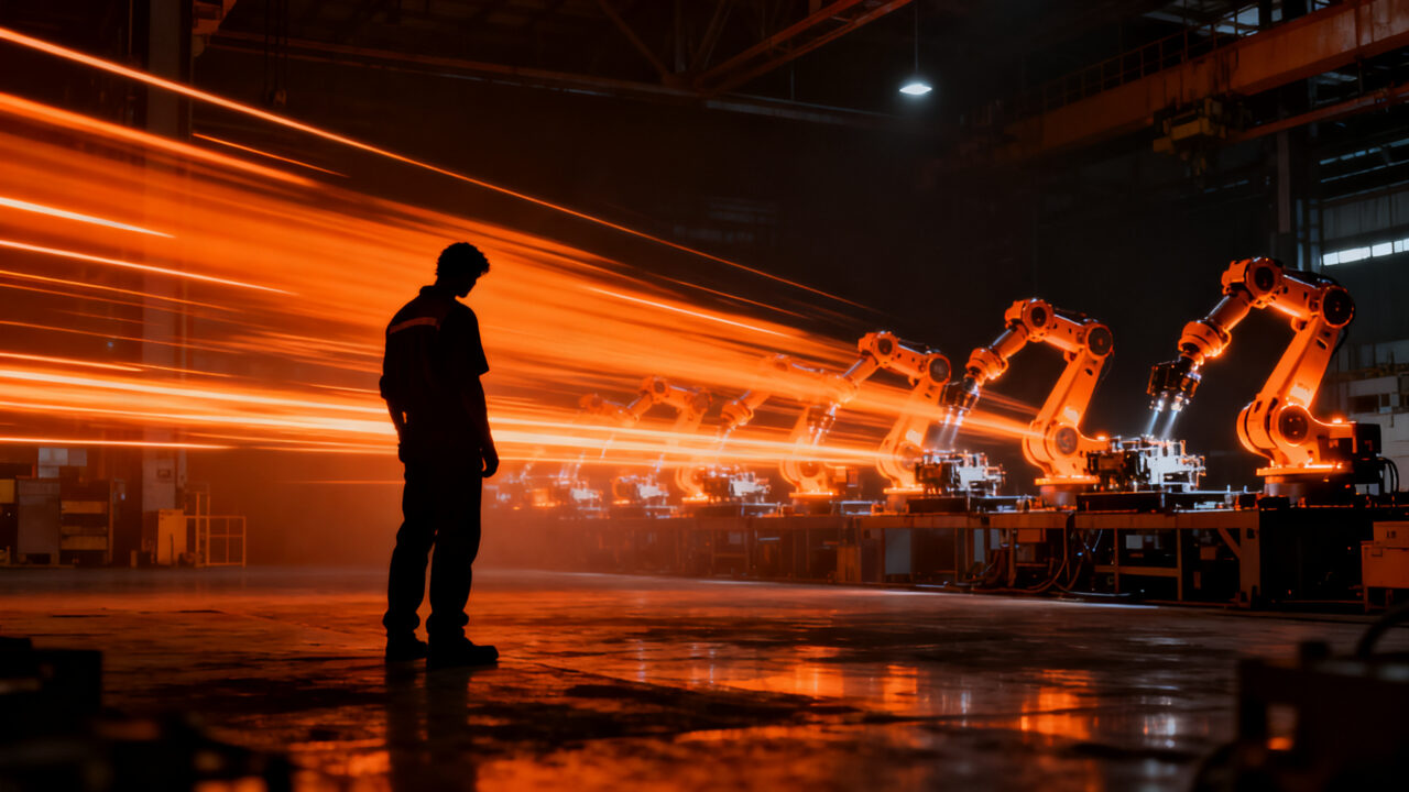 Impacto de la automatización e industria 4.0 en la pérdida de empleo en maquiladoras mexicanas para 2026.