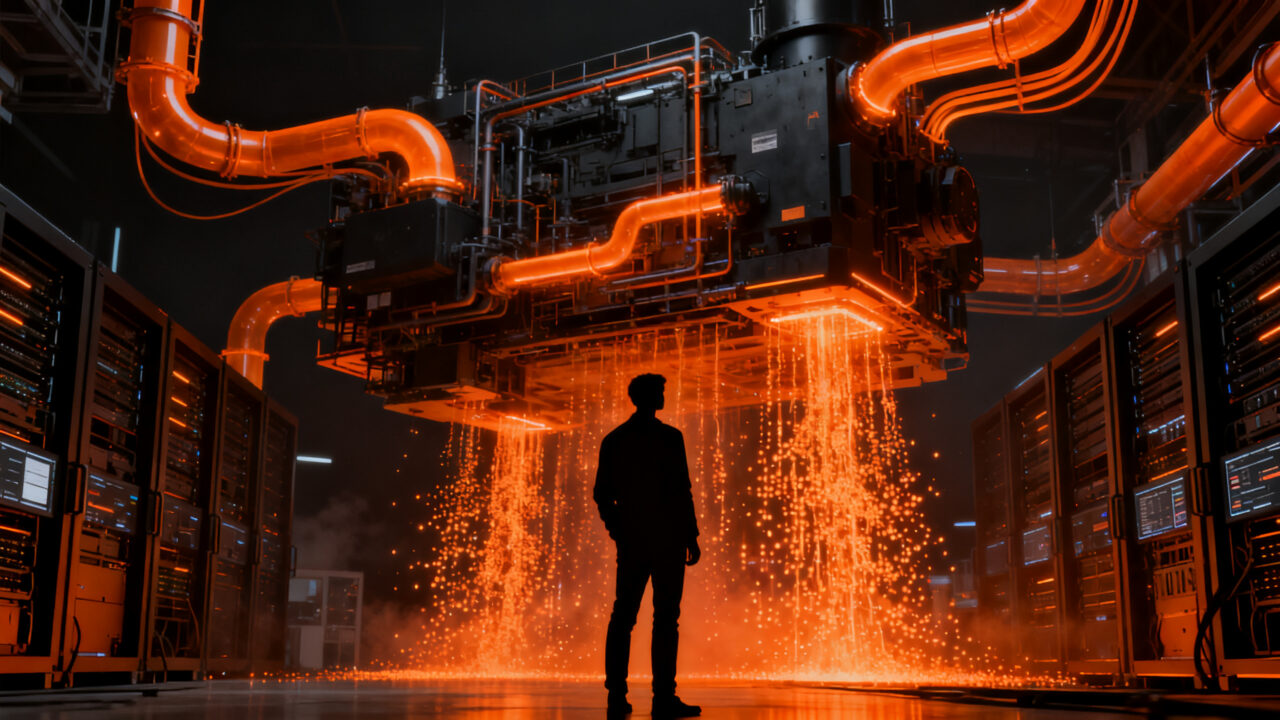 Infraestructura de centros de datos de IA y el impacto del consumo energético en las startups tecnológicas.