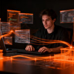 Migración de API de Google CSE: programador analizando alternativas de búsqueda y automatización web.