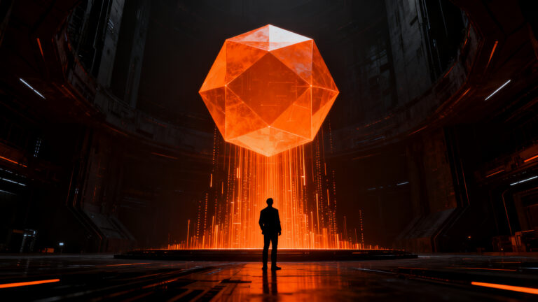 Inversión multimillonaria de Nvidia en el laboratorio de IA Safe Superintelligence de Ilya Sutskever, representando el futuro de la inteligencia artificial.