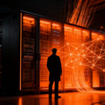 Supercomputador Nvidia DGX GB300 en entorno de investigación militar, representando el futuro de la infraestructura de IA.