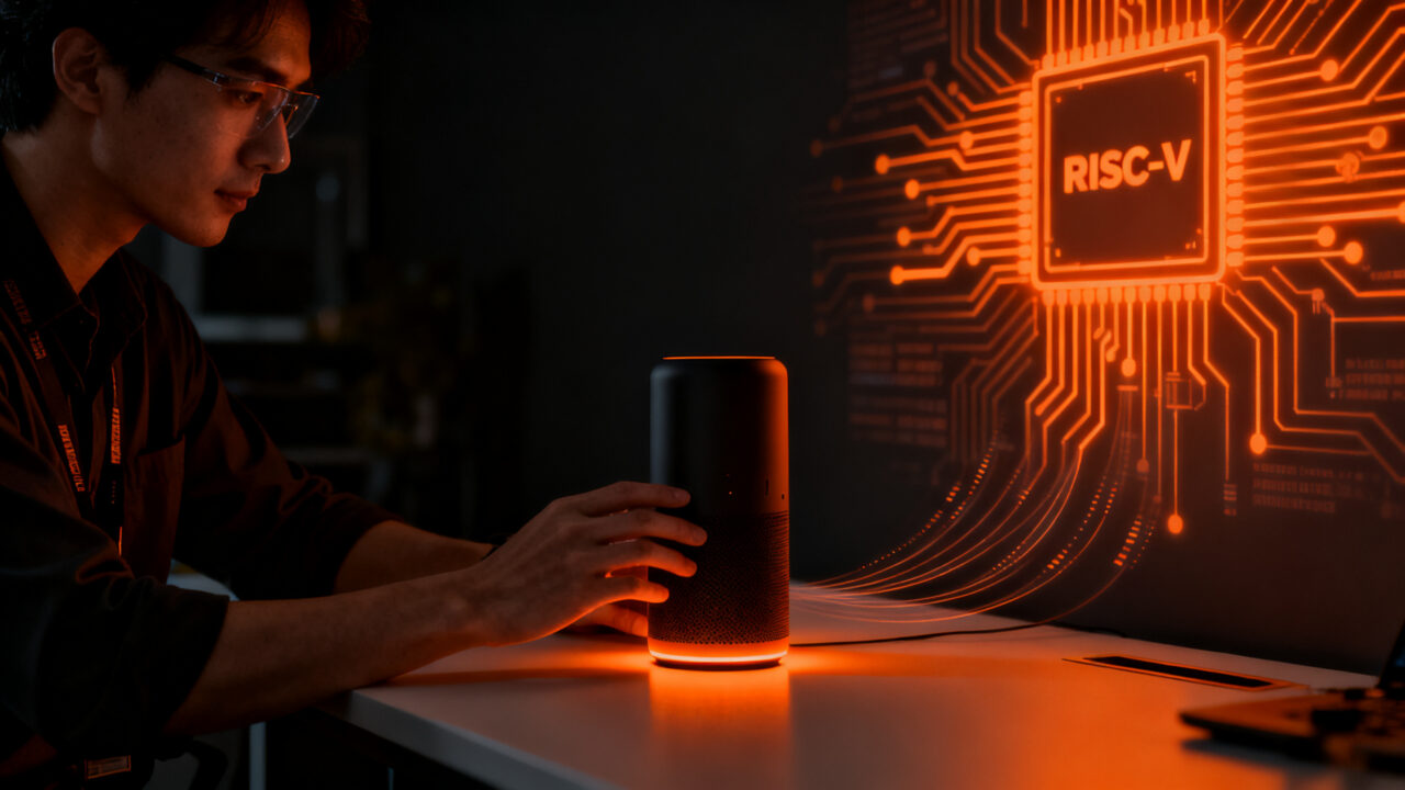 Altavoz inteligente PineVoice con tecnología RISC-V para domótica local y hardware abierto.