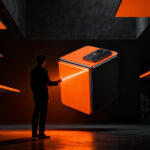 Lanzamiento del Samsung Galaxy Z Fold8 en 2026, mostrando un diseño plegable innovador para entornos de trabajo móviles y startups.