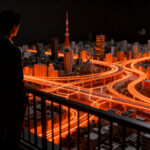 Sistema de gestión de tráfico Shako Shomeisho en Tokio como modelo para smart cities y movilidad urbana.