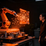 Innovación en VCCA 2026: emprendedores explorando el futuro de la automatización inteligente y robótica en Vietnam.