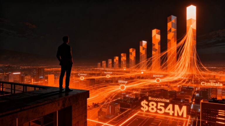 Inversión de capital de riesgo en Chile 2026, representando el crecimiento del ecosistema startup y fundraising.