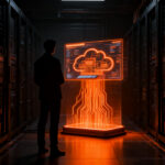 Experto en ciberseguridad analizando vulnerabilidad en la nube para proteger datos de startups.