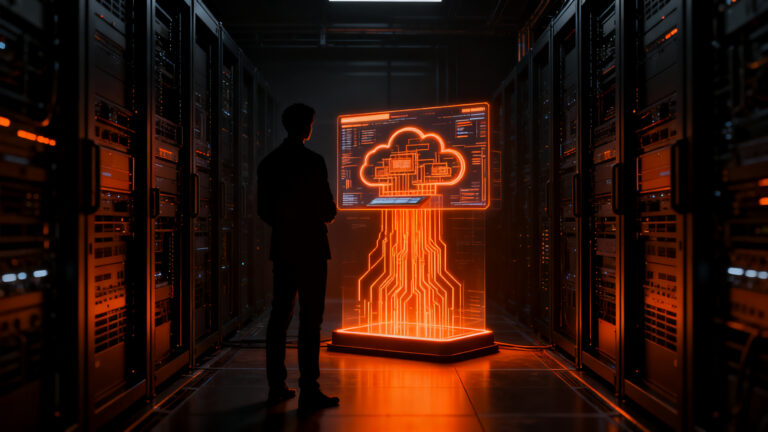 Experto en ciberseguridad analizando vulnerabilidad en la nube para proteger datos de startups.