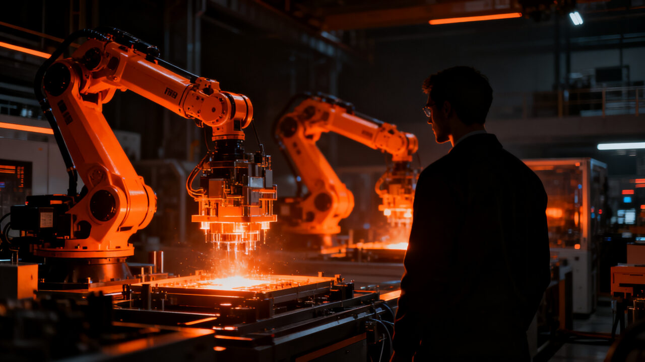 Automatización industrial y eficiencia energética en manufactura: soluciones de Wittmann para startups.