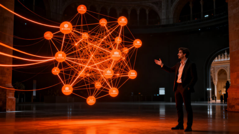 Startups e inversores conectando en el evento Al Andalus Innovation Venture en Sevilla, potenciando el ecosistema emprendedor.