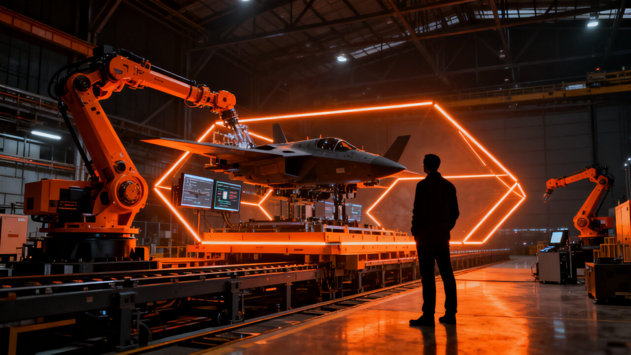 Startups de defensa como Anduril aplicando innovación cross-industry y eficiencia operativa para transformar el sector tecnológico.