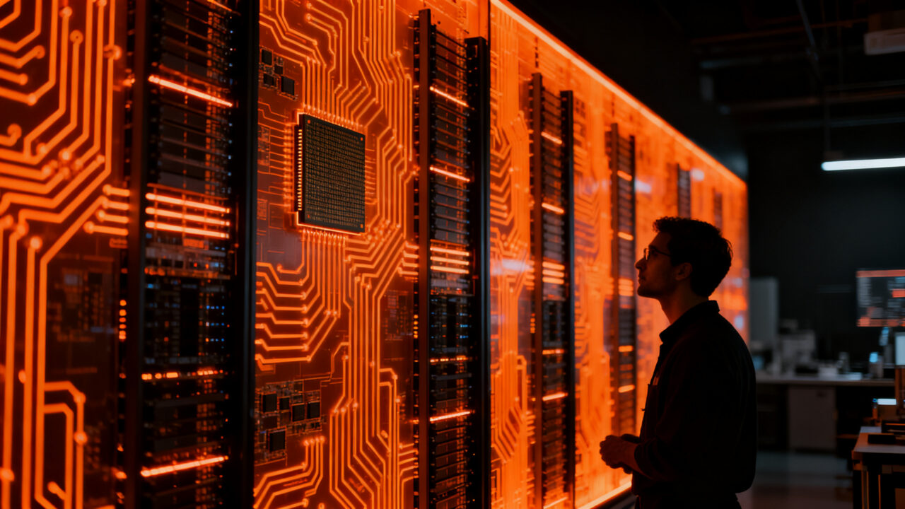 Ingeniero de hardware trabajando en el desarrollo de chips de IA personalizados para competir con NVIDIA en la industria tecnológica.
