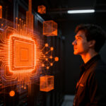 Estratega tecnológico analizando el futuro de los chips de IA y hardware personalizado para startups en 2026.