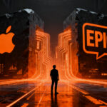 Litigio legal entre Apple y Epic Games sobre comisiones de la App Store y su impacto en desarrolladores de startups.