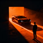 Aston Martin Valen superdeportivo V12, simbolizando estrategia de marca premium y exclusividad en el mercado de lujo.