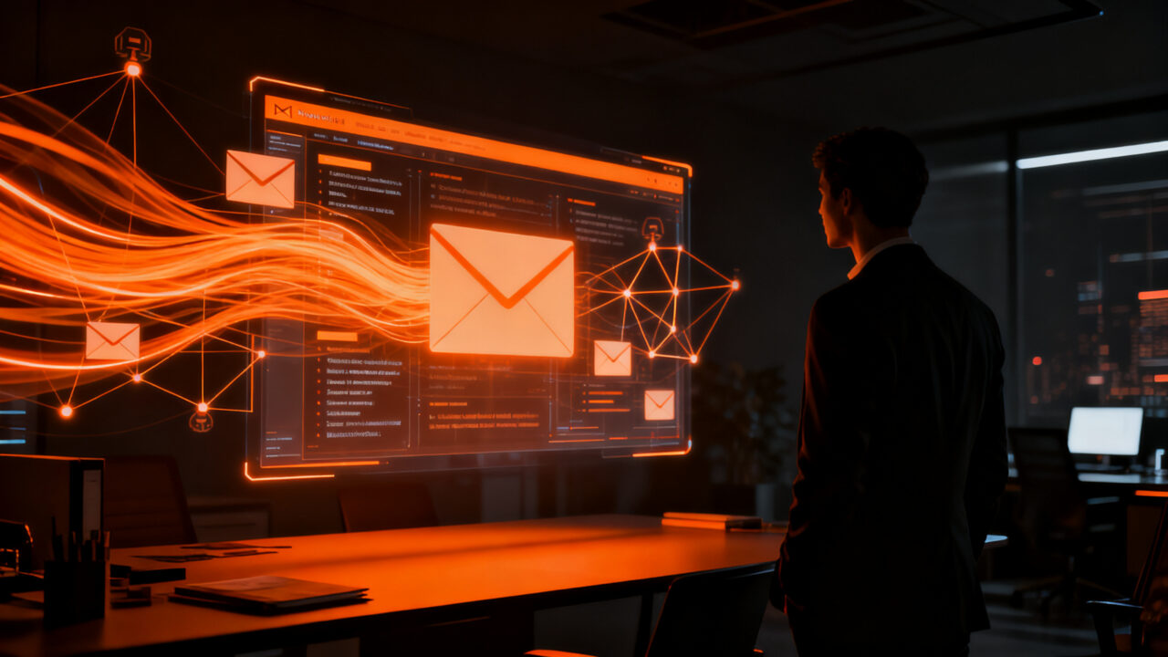 Agente de IA integrando Claude en Gmail para la automatización inteligente de correos electrónicos en Google Workspace.