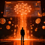 Emprendedor analizando agentes IA y pagos con stablecoins en el programa Base Batches de Coinbase.