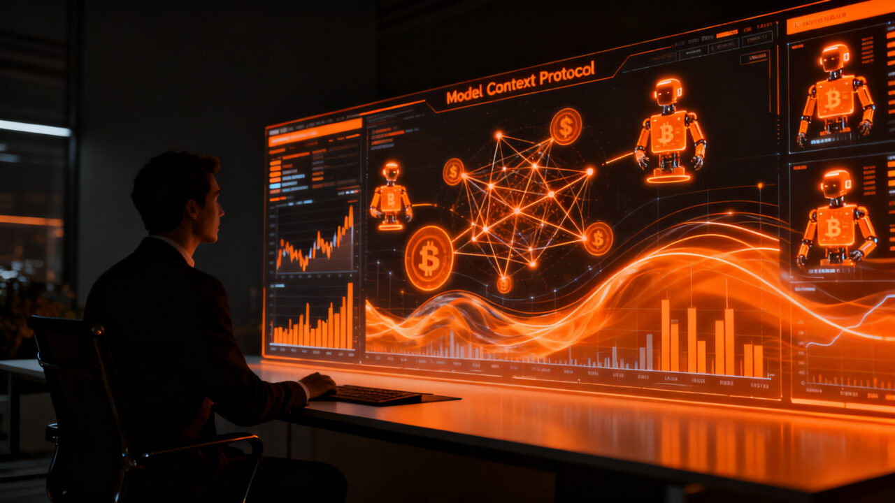 Agentes de IA operando criptomonedas en Binance Agent OS, representando la automatización financiera y el futuro de las startups cripto.