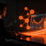 Agentes de IA operando en el exchange Binance mediante Agent OS para trading automatizado de criptomonedas.