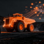 Transformación digital con IA industrial en maquinaria pesada de minería y construcción, destacando la automatización y el uso de gemelos digitales.