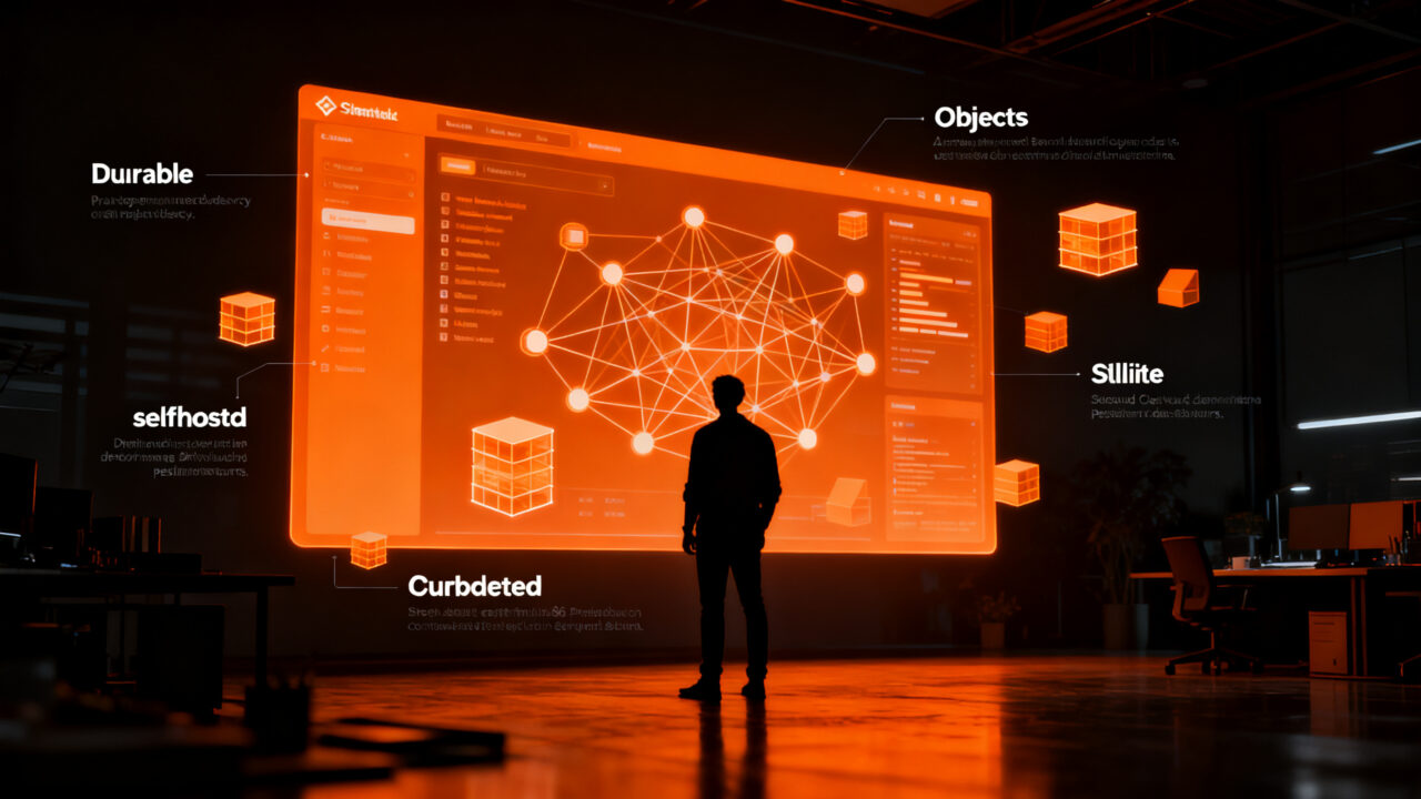 Infraestructura backend distribuida con Celld, permitiendo control total sobre objetos con estado y evitando vendor lock-in.
