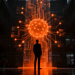 CEO y liderazgo C-level capacitándose en inteligencia artificial para la transformación estratégica corporativa.
