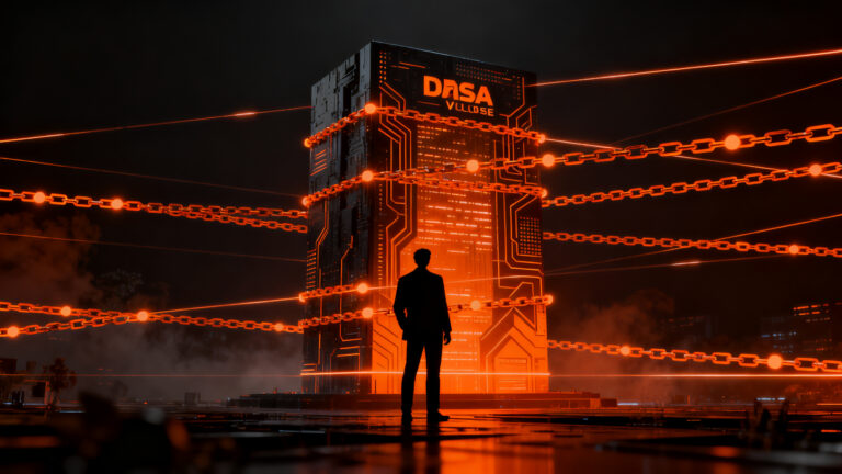 ChatGPT bajo la lupa regulatoria de la Unión Europea y la DSA, representando el cumplimiento normativo de la IA.
