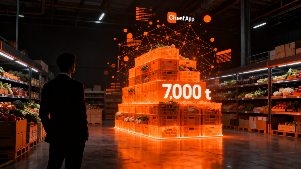 Cheaf, startup que combate el desperdicio de alimentos en Chile rescatando toneladas de comida con su app.