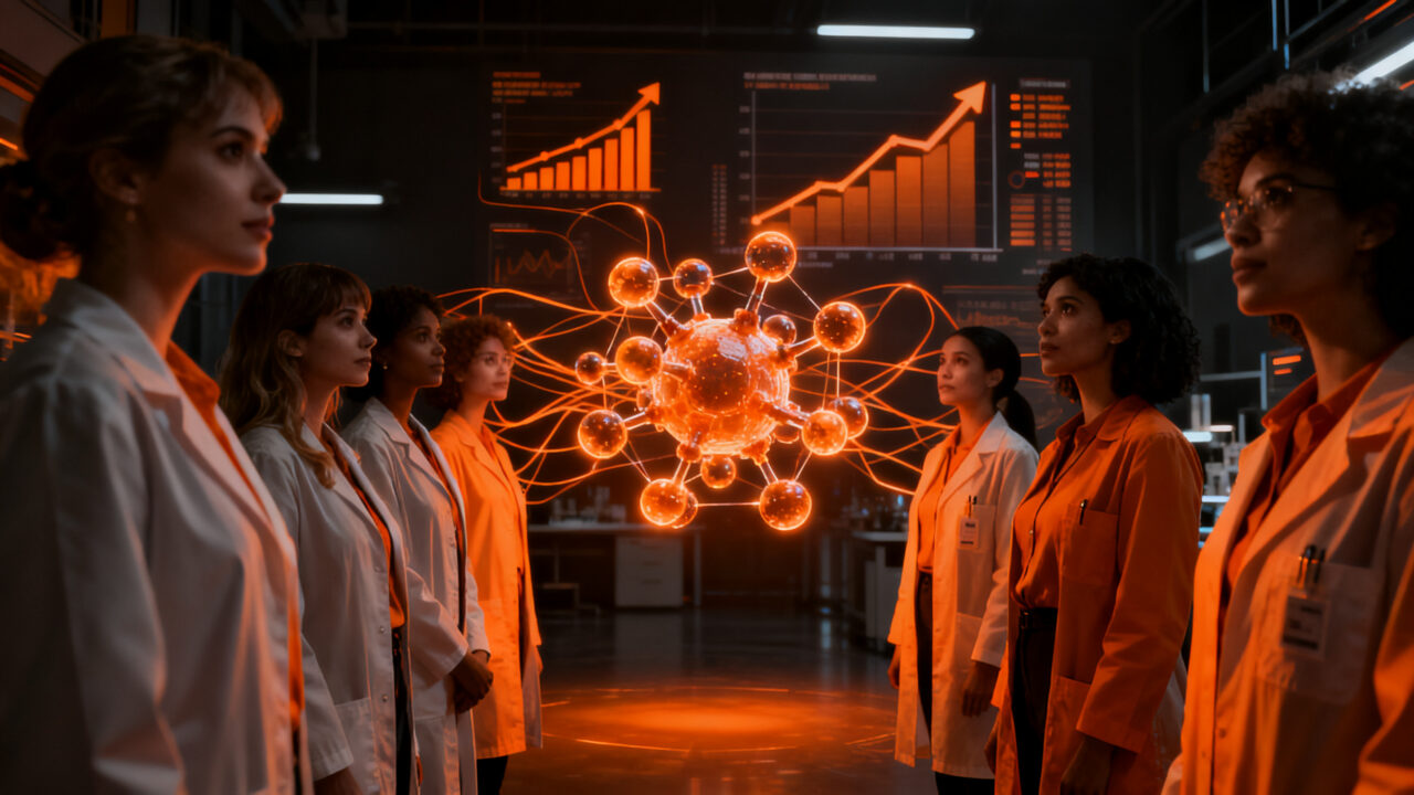 Mujeres científicas y founders de biotech liderando la innovación y levantamiento de capital en startups de deeptech.