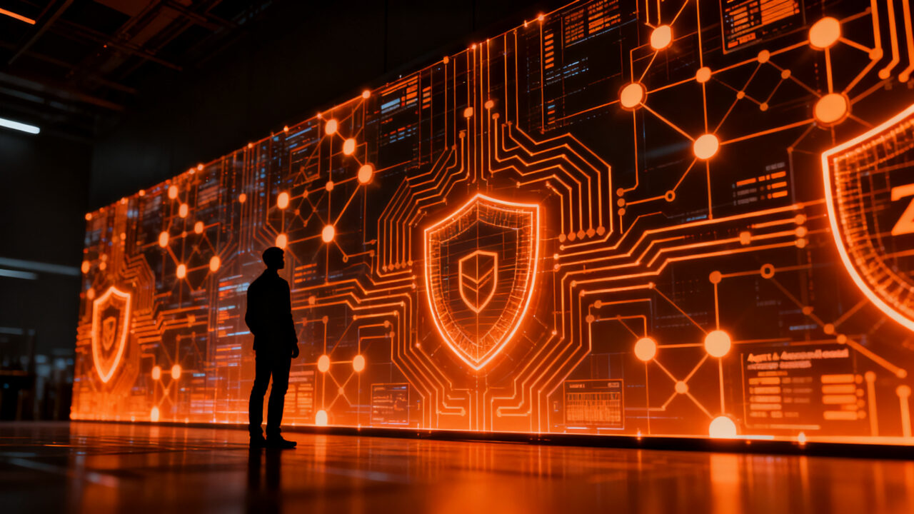 Arquitectura de seguridad para agentes IA basada en Cloudflare Agent Access Model protegiendo datos corporativos.