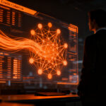 Representación visual de la gestión de crédito y cobranza con inteligencia artificial en el sector financiero de Colombia.