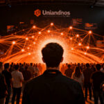 Multitud de emprendedores y líderes tech en la Colombia Tech Week 2026 en Bogotá, impulsando el ecosistema startup en Latinoamérica.